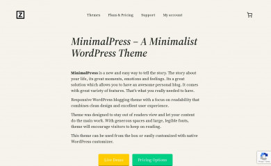 MinimalPress screenshot