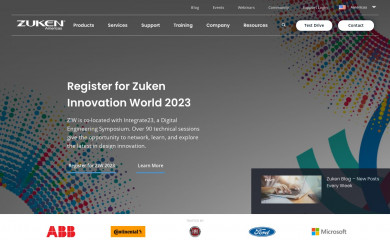 zuken.com screenshot