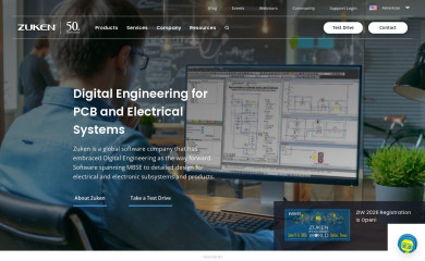 zuken.com screenshot
