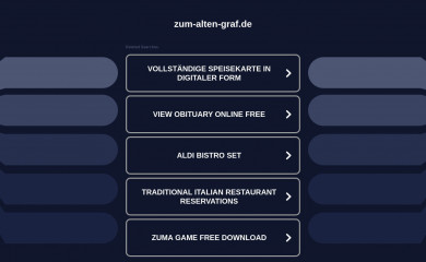zum-alten-graf.de screenshot