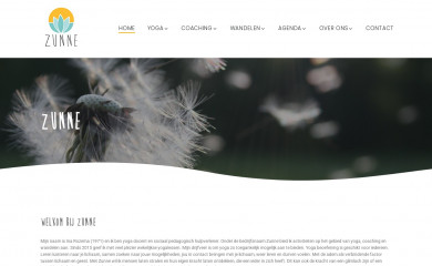 zunneyoga.nl screenshot