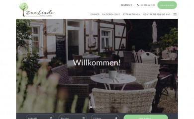 zurlinde-hitzacker.de screenshot