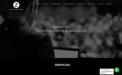 zurproductora.cl screenshot