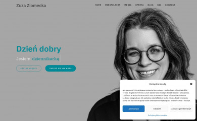 zuzaziomecka.com screenshot