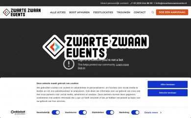 zwartezwaanrotterdam.nl screenshot