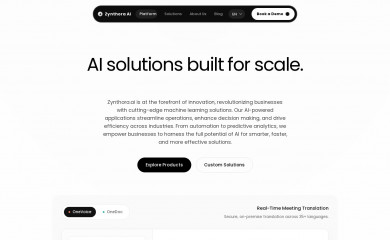 zynthora.ai screenshot