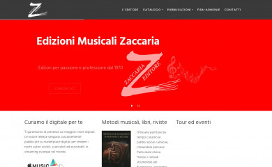 zaccariaeditore.it screenshot