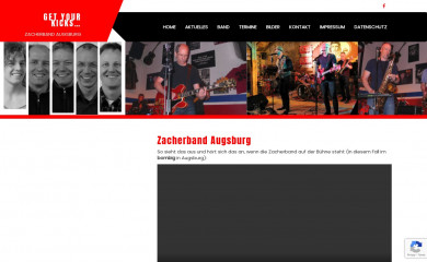zacherband.de screenshot