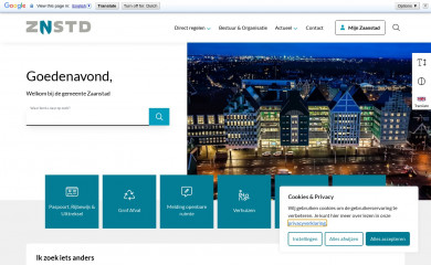 zaanstad.nl screenshot