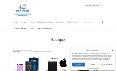 zac-tech.com screenshot