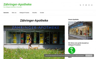 zaehringer-apotheke-konstanz.de screenshot
