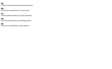 zakoslovakia.sk screenshot
