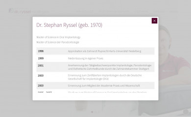 zahnzentrum-ryssel.de screenshot