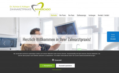zahnarzt-altona-hamburg.de screenshot