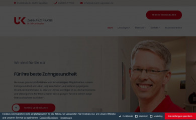 zahnarzt-eppstein.de screenshot