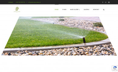 zahradyvrabec.sk screenshot