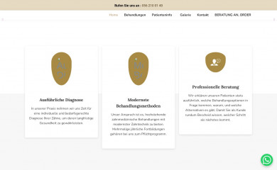 zak-clinic.ch screenshot