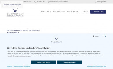 zak10.de screenshot