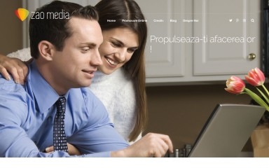 zaomedia.ro screenshot