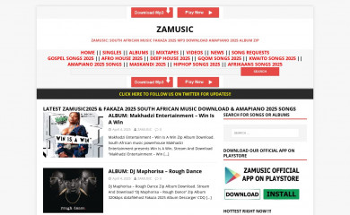 zamusic.org screenshot