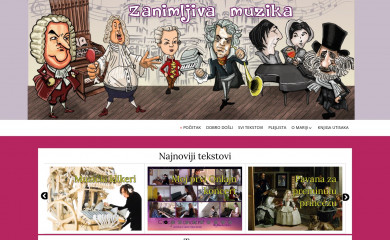 zanimljivamuzika.com screenshot