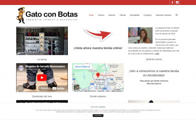 zapateriagatoconbotas.es screenshot