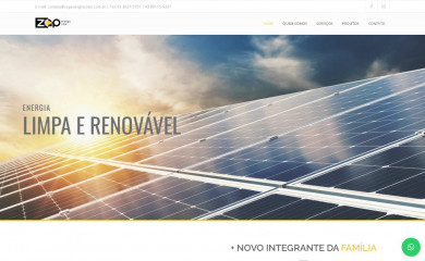 zapenergiasolar.com.br screenshot
