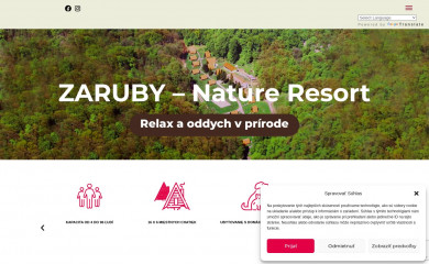 zaruby.sk screenshot