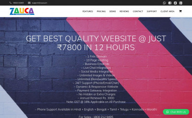 zauca.com screenshot