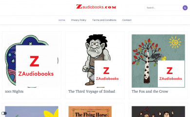 zaudiobooks.com screenshot
