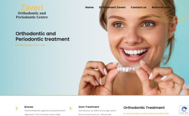 zaveriortho.co.nz screenshot