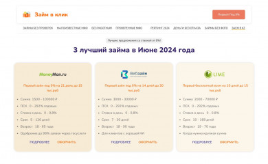 zaymvklik.ru screenshot