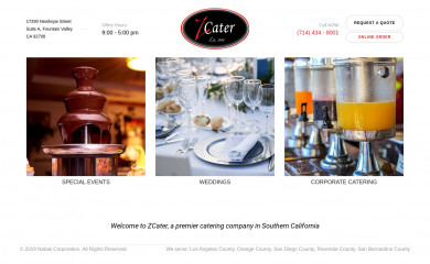zcater.com screenshot