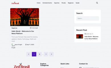zeddbrasil.com screenshot