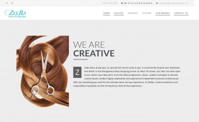 zeebasalonspa.com screenshot