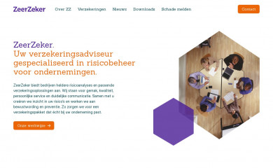zeerzeker.com screenshot