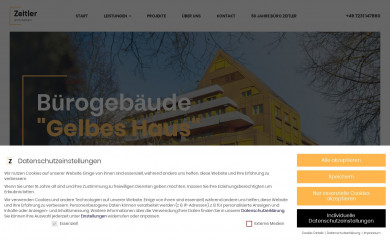 zeitler-architekten.de screenshot