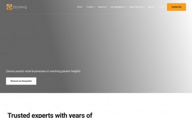 zeoniq.com screenshot