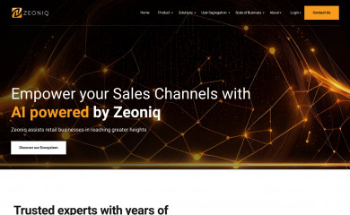 zeoniq.com screenshot