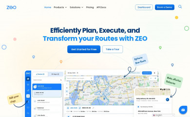 zeorouteplanner.com screenshot
