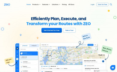 zeorouteplanner.com screenshot