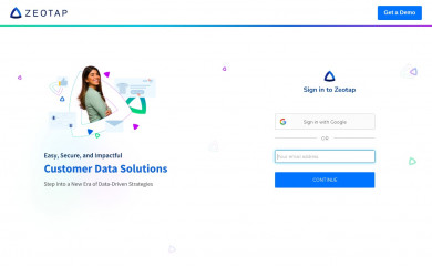 zeotap.com screenshot