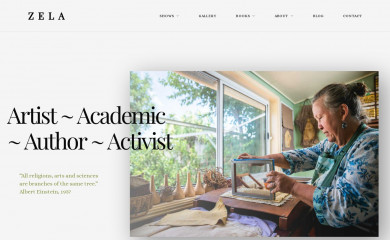 zela.com.au screenshot
