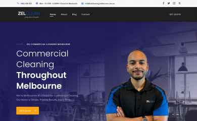 zelcleaningmelbourne.com.au screenshot