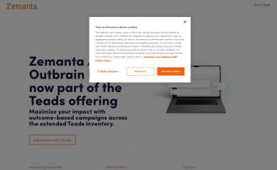 zemanta.com screenshot