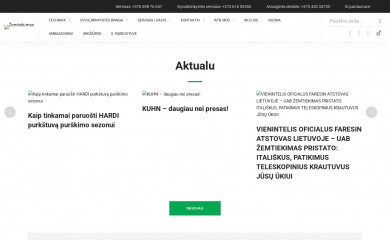 zemtiekimas.lt screenshot