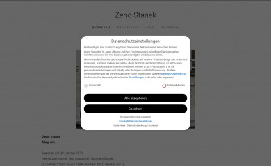 zenostanek.at screenshot