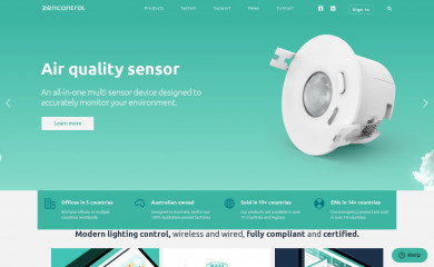 zencontrol.com screenshot
