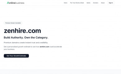 zenhire.com screenshot