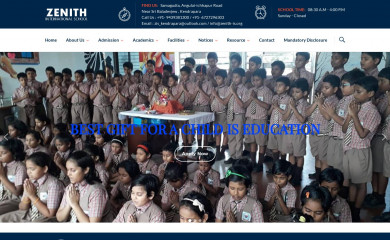 zenith-is.org screenshot